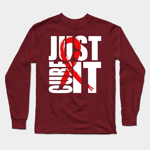 Just Cure Vasculitis Awareness Long Sleeve T-Shirt by KHANH HUYEN